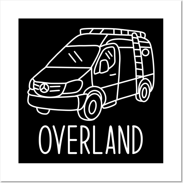 Overland Camper Conversion Wall Art by Tofuvanman